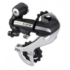 Переключатель задний Shimano Acera, M360, SGS, 7/8 ск., черный.