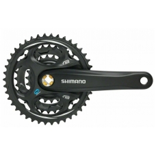 Система Shimano Altus M311 175 мм ,Кв.48/38/28Т защита черная