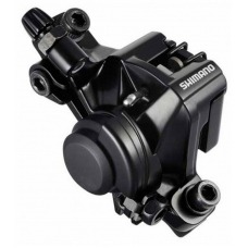 Калипер мех Shimano, BR-M375, черн, пер. или задн., пласт. кол, post m.