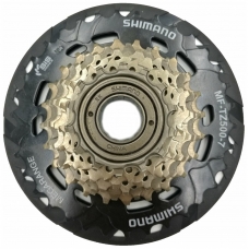 Трещетка Shimano TZ-500, 7 ск 14-34 с защитой б.уп