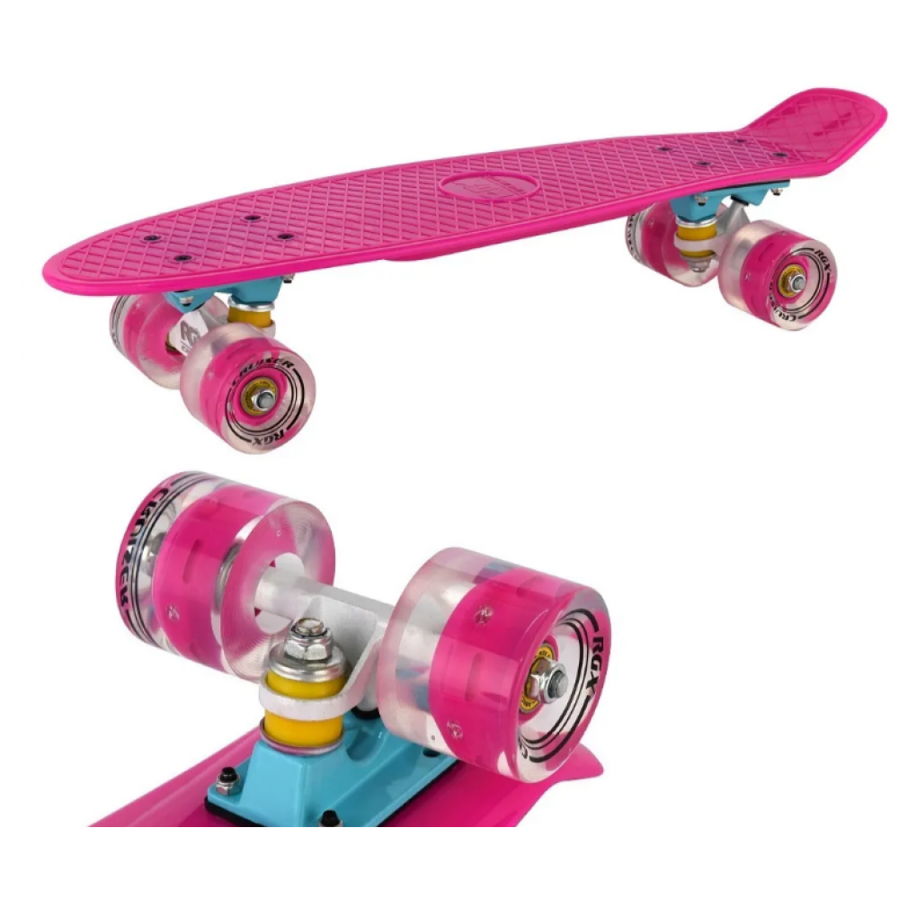 Розовые скейты